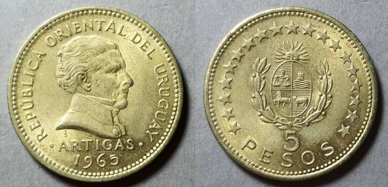 Moneda de 5 Pesos (República)