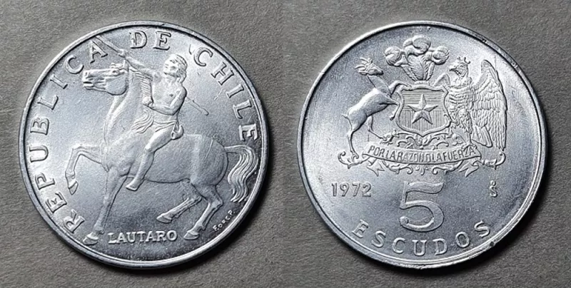 Moneda de 5 Escudos (República)