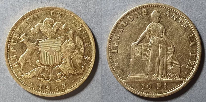 Moneda de 10 Pesos (República)