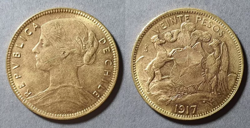 Moneda de 20 Pesos (República)