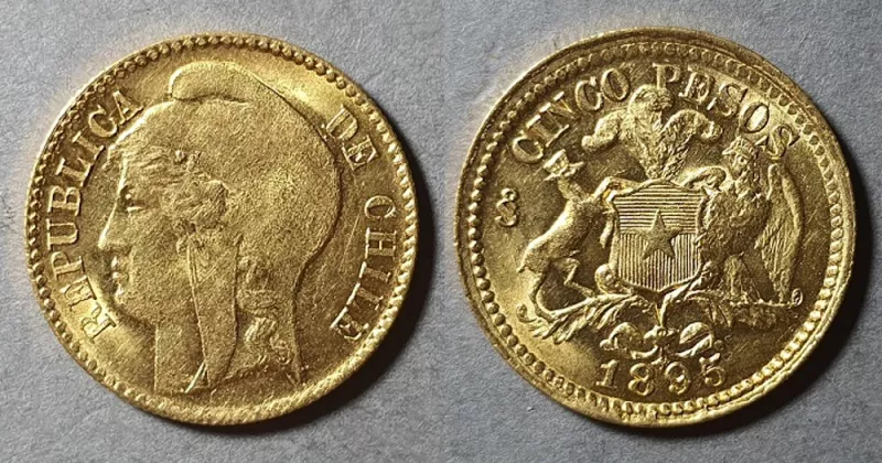 Moneda de 5 Pesos (República)