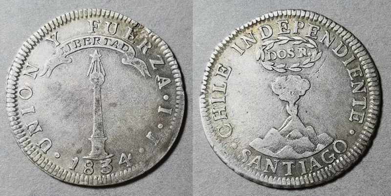 Moneda de 2 Reales (República)