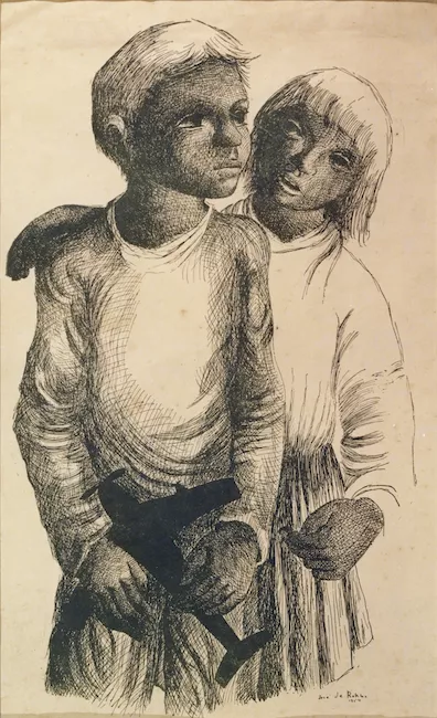 Pareja de muchachos