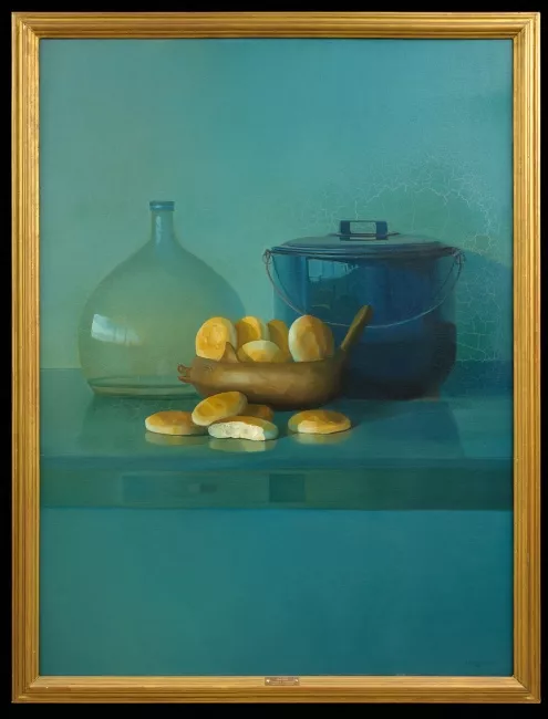 La olla azul