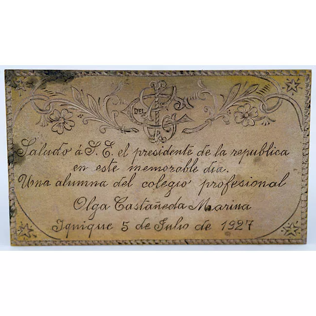 Placa conmemorativa