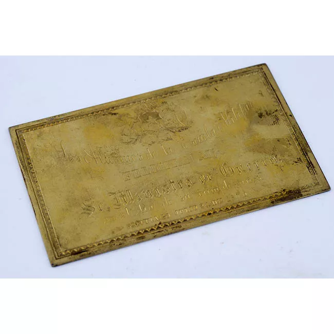 Placa conmemorativa