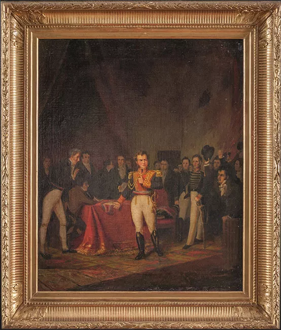 Abdicación de don Bernardo O’ Higgins