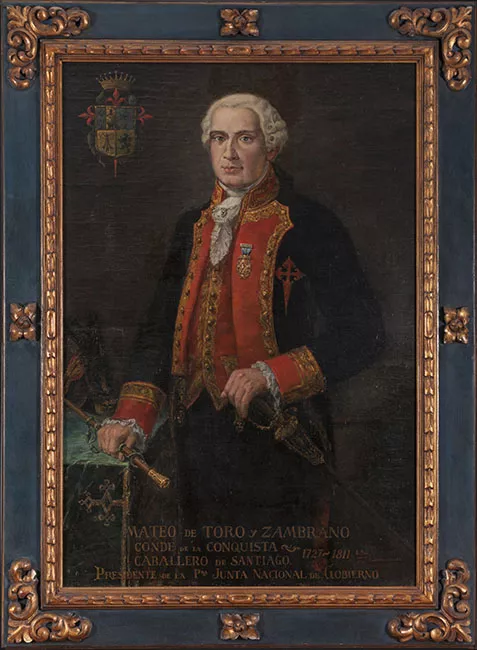 Retrato de don Mateo de Toro Zambrano y Ureta