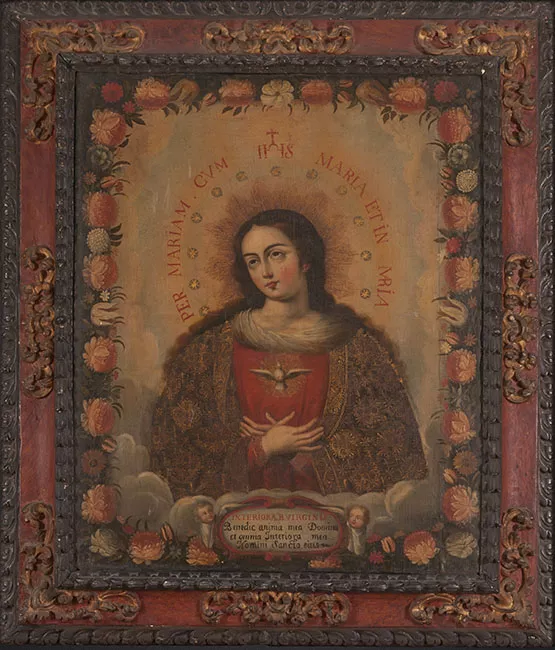 Virgen y Espíritu Santo