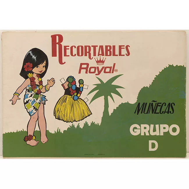 Album recortables Royal "Muñecas Grupo D"