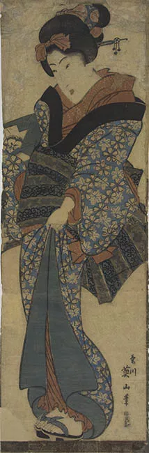 Geisha pensativa