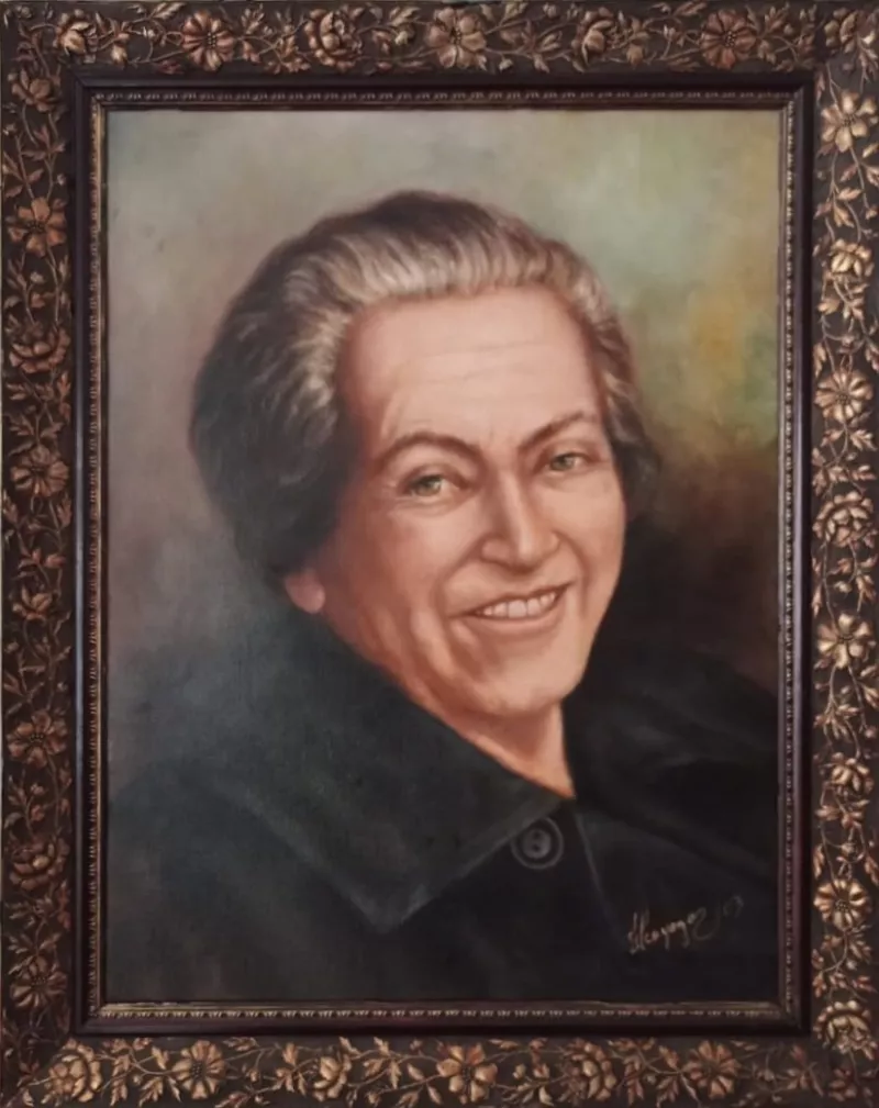 Retrato Gabriela Mistral