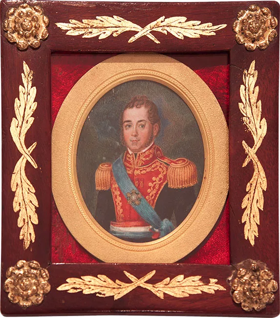 Autorretrato de Bernardo O’ Higgins