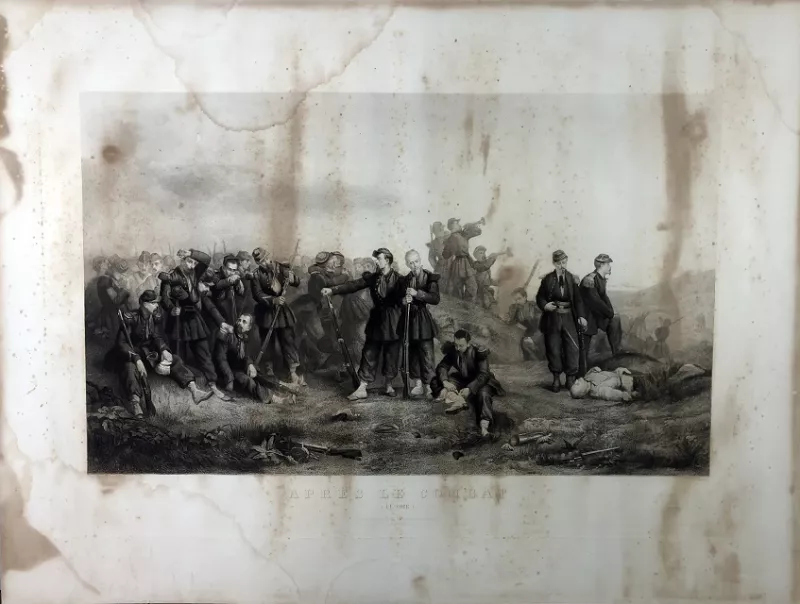 Après le combat (Le Soir)