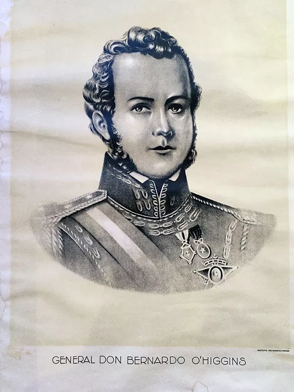 Retrato de Bernardo O`Higgins Riquelme