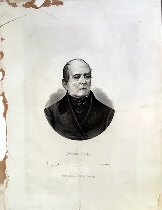 Retrato de Andrés Bello