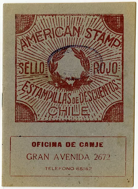 Libreta de estampillas de descuentos