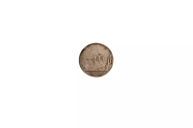 Medalla conmemorativa Soc. Canal de Maipo 120 años
