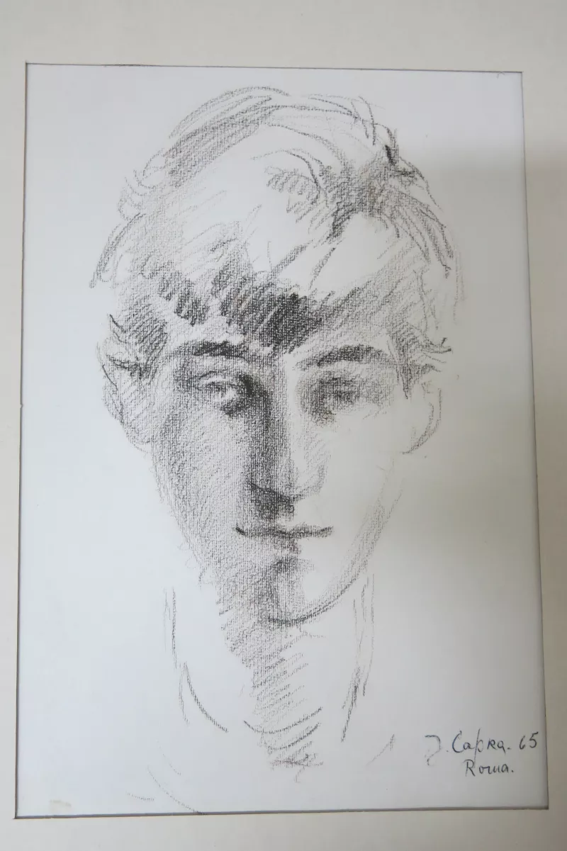 Estudio de rostro de hombre