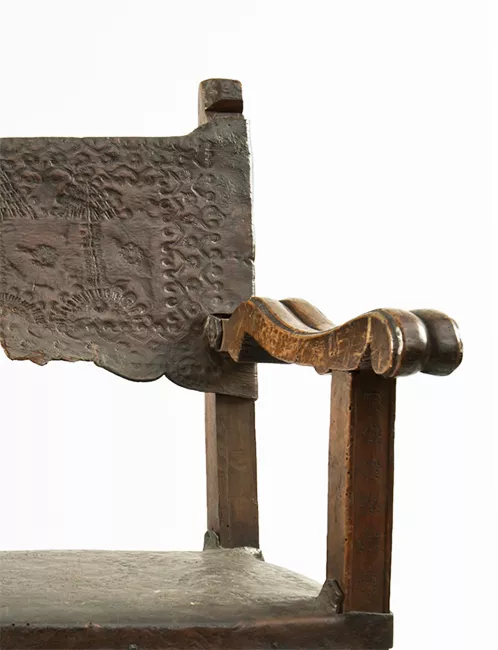 Sillón de Vaqueta