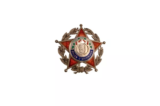 Condecoración Orden  O'Higginiana