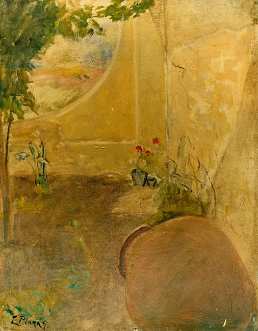 Entrada en la casa de Antonio Varas