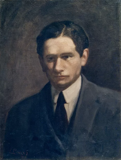 Retrato del pintor Enrique Bertrix
