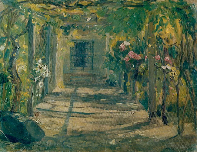 El parrón de la casa