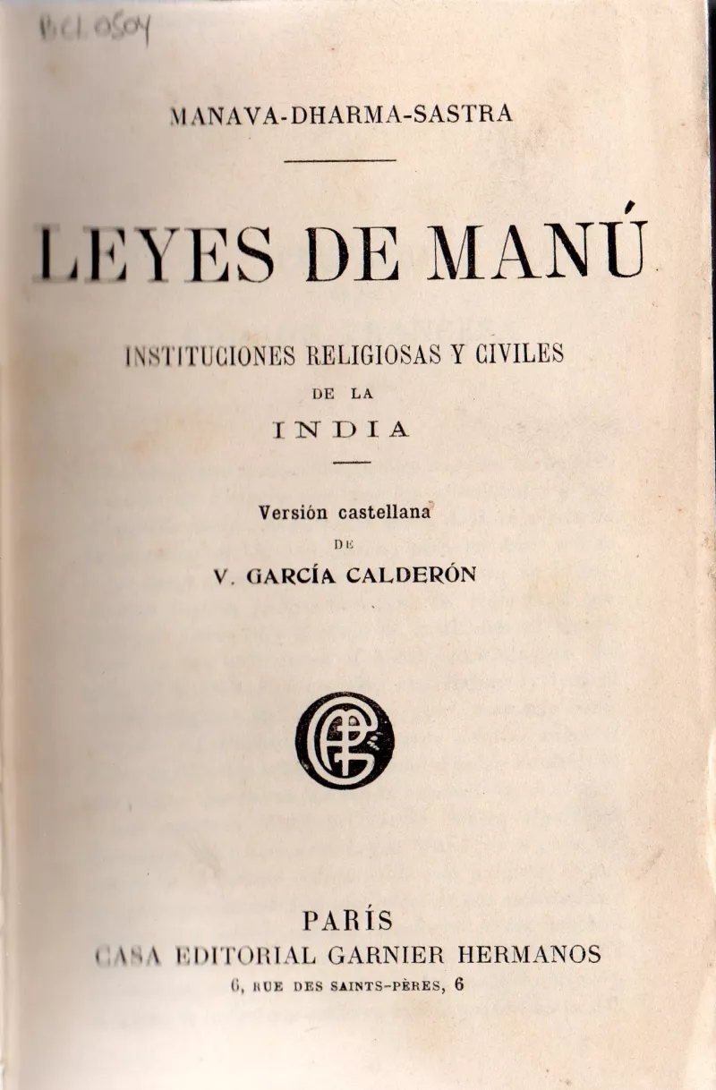 Leyes de Manú