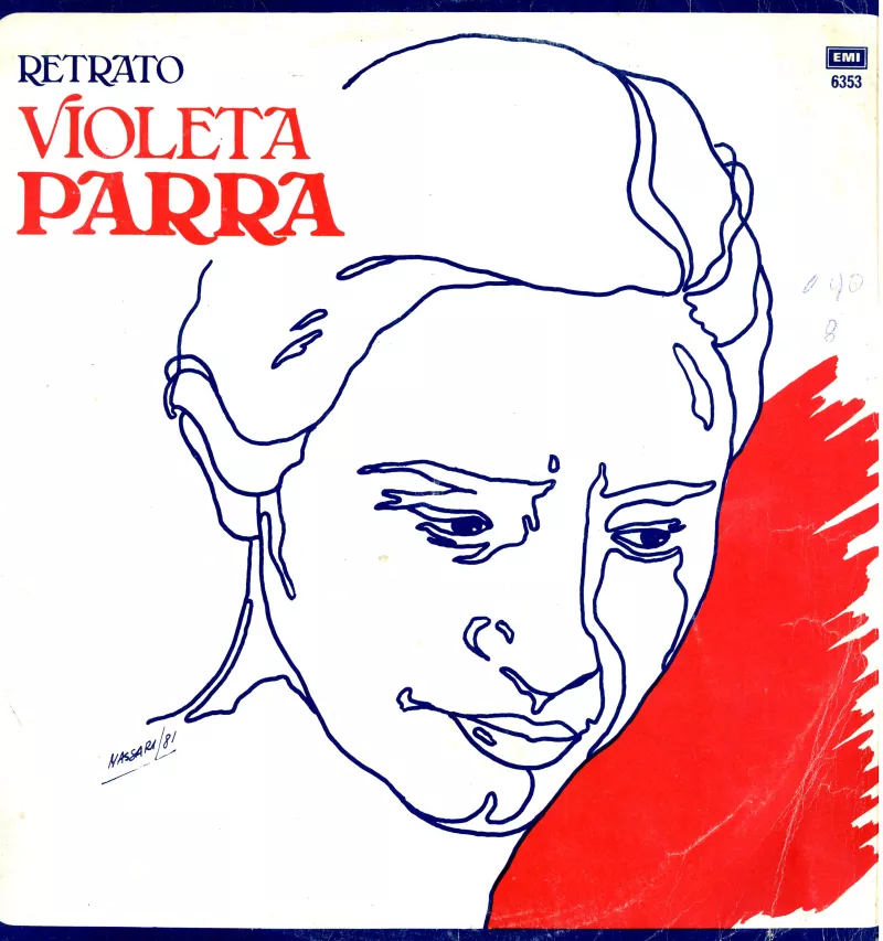 Retrato Violeta Parra