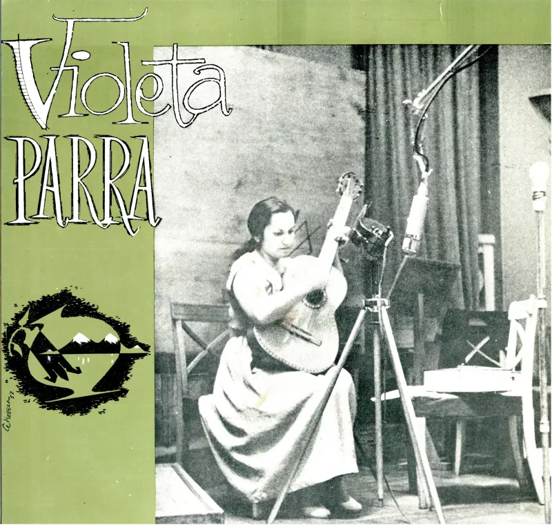 Violeta Parra. Canto y guitarra