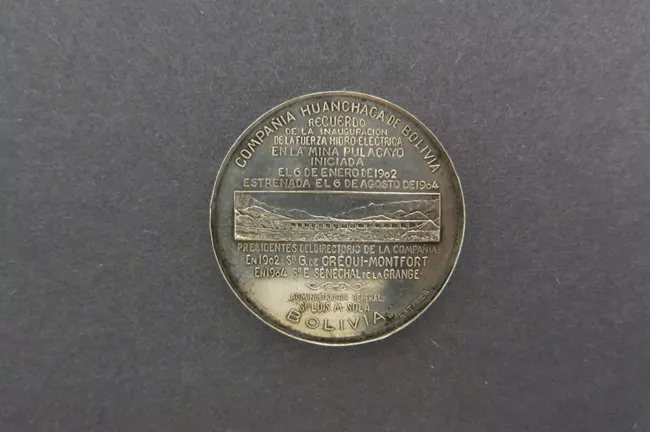 Medalla Compañía Huanchaca