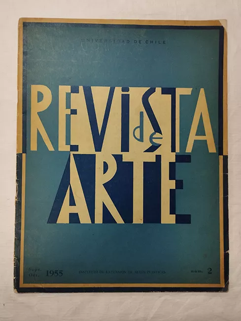 Revista  de Arte N°2, Instituto de Extensión de Artes Plásticas de la Universidad de Chile
