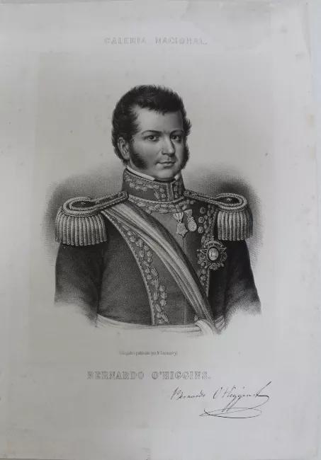 Retrato de Bernardo O'Higginis