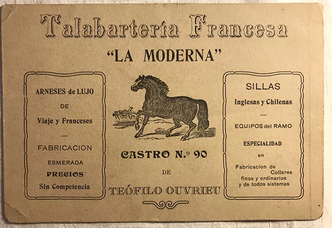  Talabartería Francesa: La Moderna
