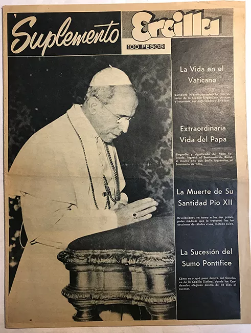 Suplemento Ercilla. Edición extraordinaria 