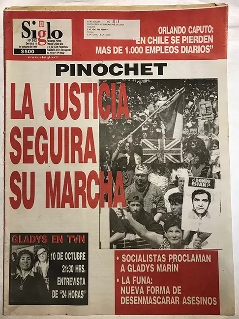 Diario El Siglo del 8 al 14 de octubre de 1999