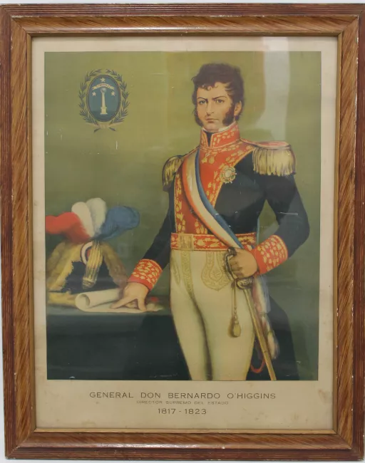 Retrato de Bernardo O'Higgins