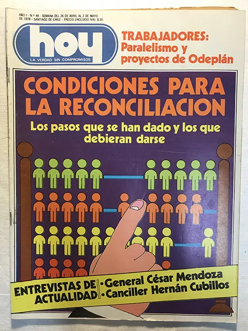 Revista HOY año I n°48. 26 abril-2 mayo 1978. Condiciones para la reconciliación