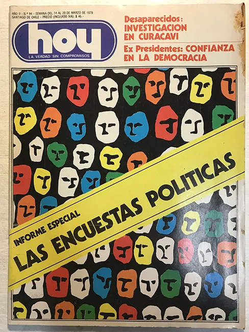Revista HOY año II n°94. 14 marzo-20 marzo 1979. Informe Especial: Las encuestas políticas