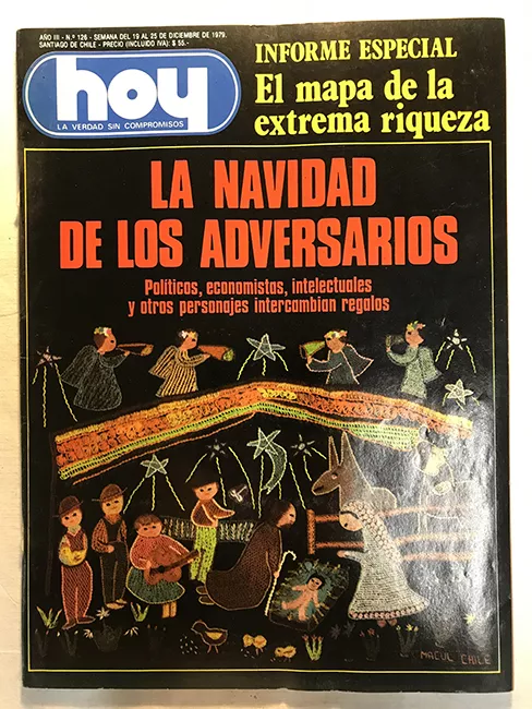 Revista HOY año III n°126. 19 diciembre-25 diciembre 1979. Informe especial: El mapa de la extrema riqueza