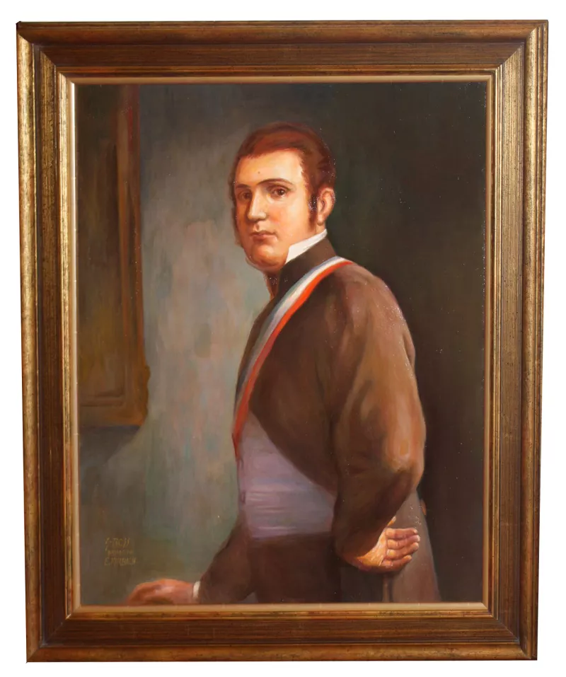 Retrato del Presidente Provisional José Tomás Ovalle 1830 - 1831