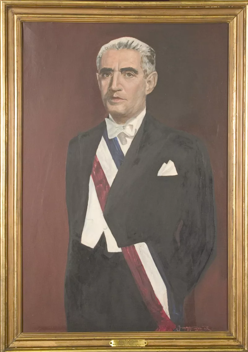 Retrato de Juan Antonio Ríos Morales