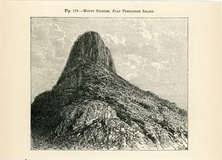 Mount Selkirk, Juan Fernandez Island