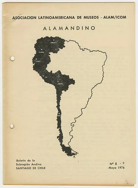 Boletín de la Subregión Andina n° 8-9 Mayo 1976. ALAMANDINO