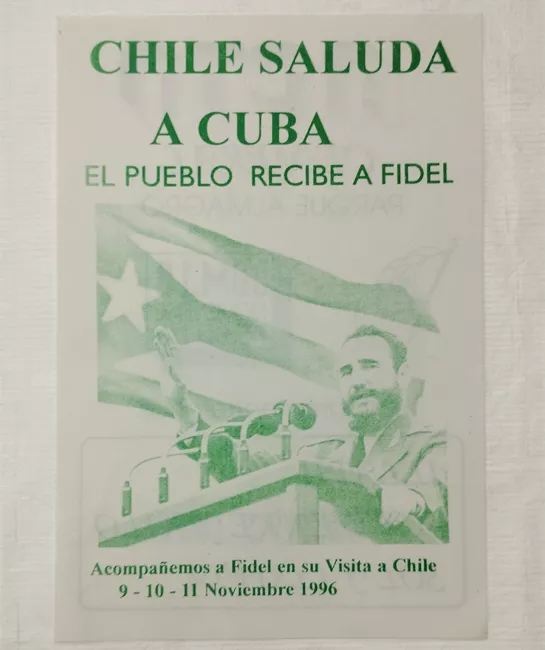 Convocatoria para recibir a Fidel Castro