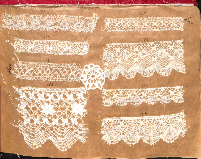 Muestrario de crochet