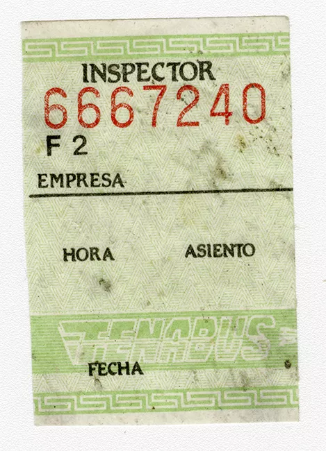 Pasaje Interurbano Tenabus