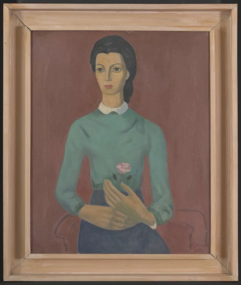 Joven de la flor 