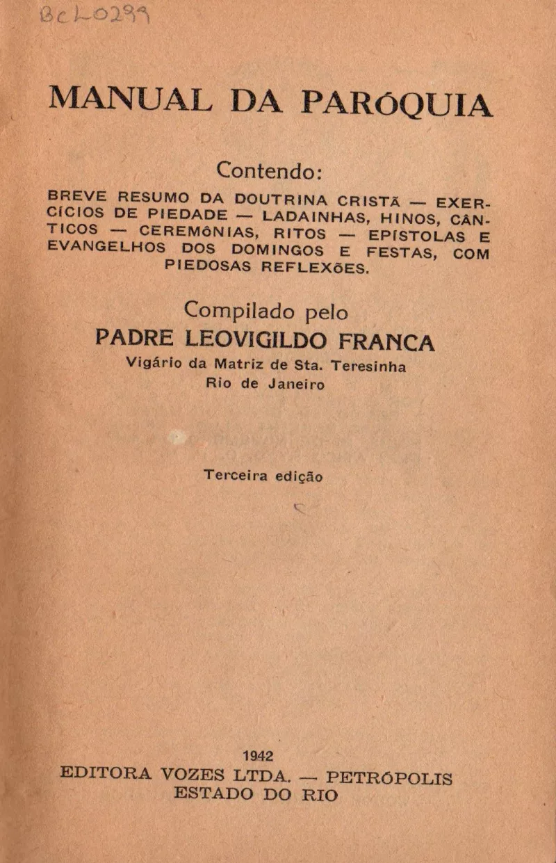Manual de parróquia